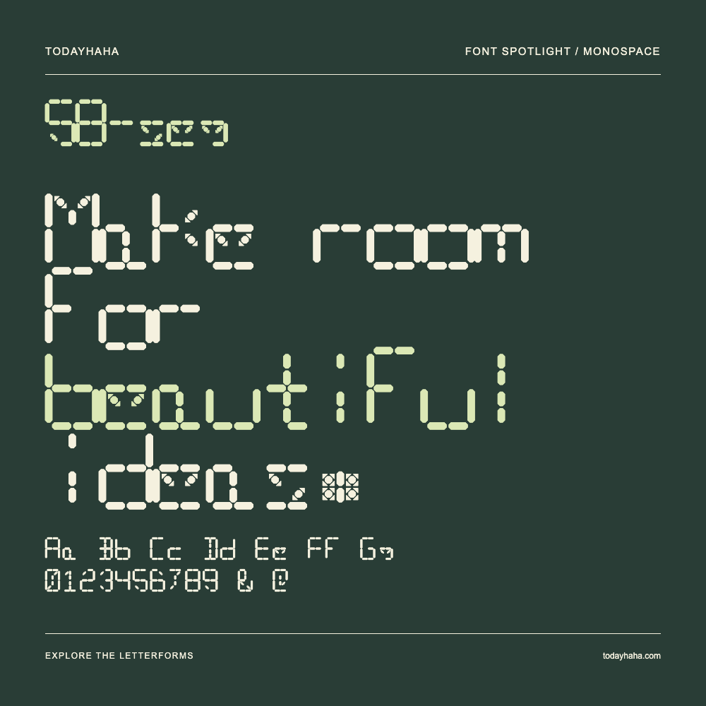 58-seg — Póster tipográfico con texto de muestra