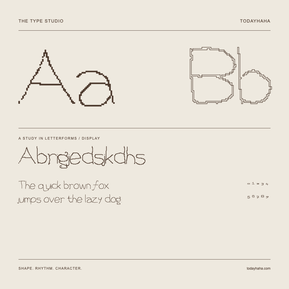 Abrigjedsjkdhs — Estudio de letras con una frase y números