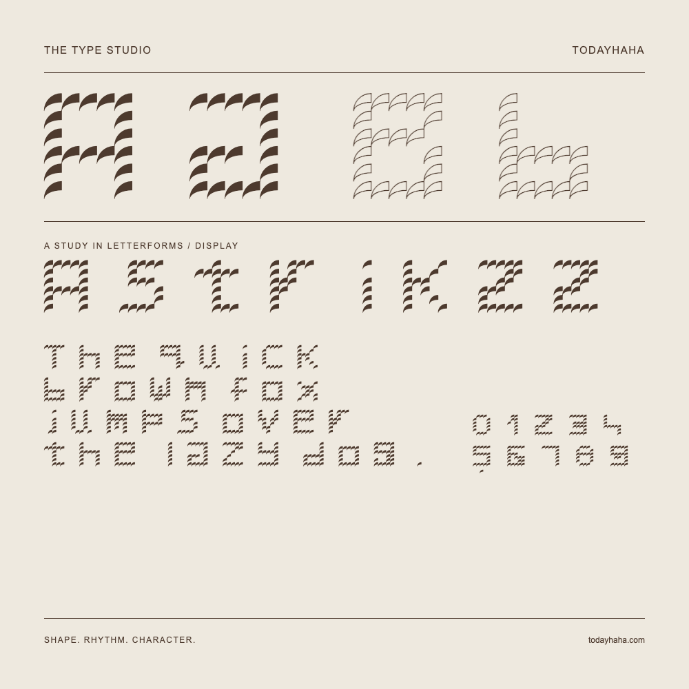 Astrik22 — Studio delle lettere con frase e numeri