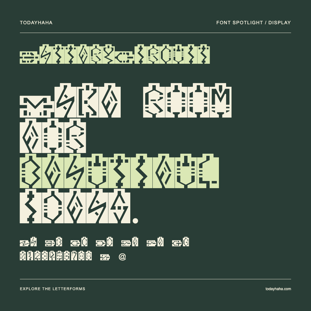 BatteryCircuit — Typografieposter mit Beispieltext