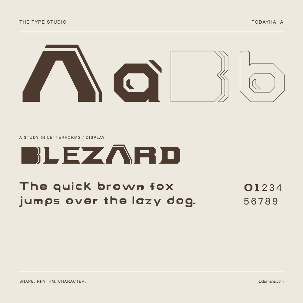 BLEZARD — Étude des lettres avec une phrase et des chiffres