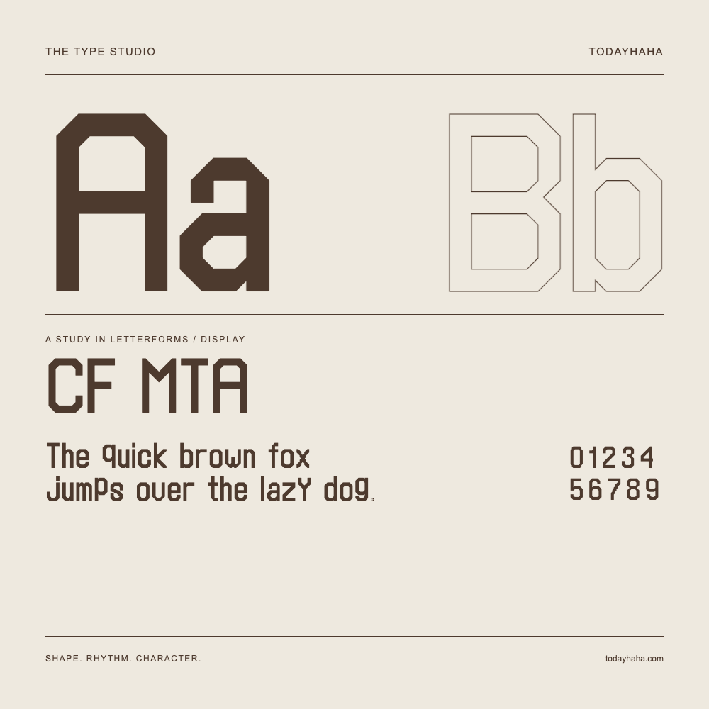 CF MTA — Étude des lettres avec une phrase et des chiffres