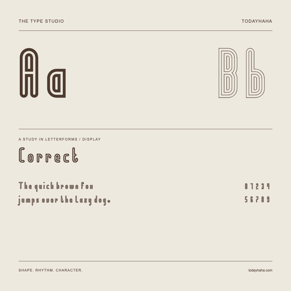 Correct — Estudo de letras com frase e números
