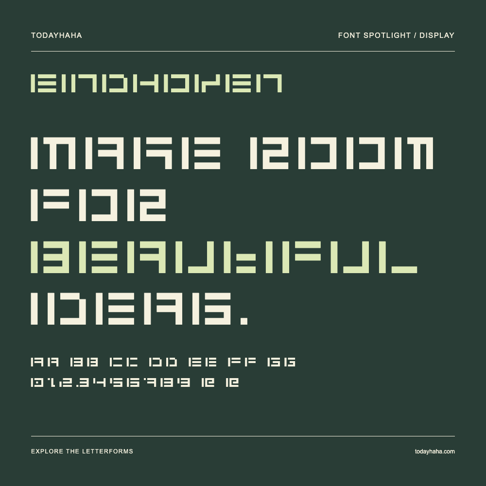 EINDHOVEN — Typografieposter mit Beispieltext