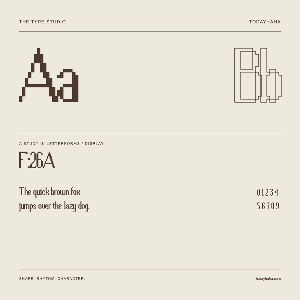 F:26A — Étude des lettres avec une phrase et des chiffres