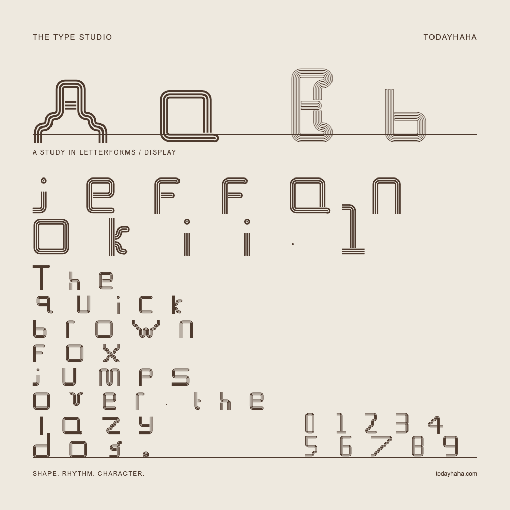 jeffanokii 1 — Étude des lettres avec une phrase et des chiffres