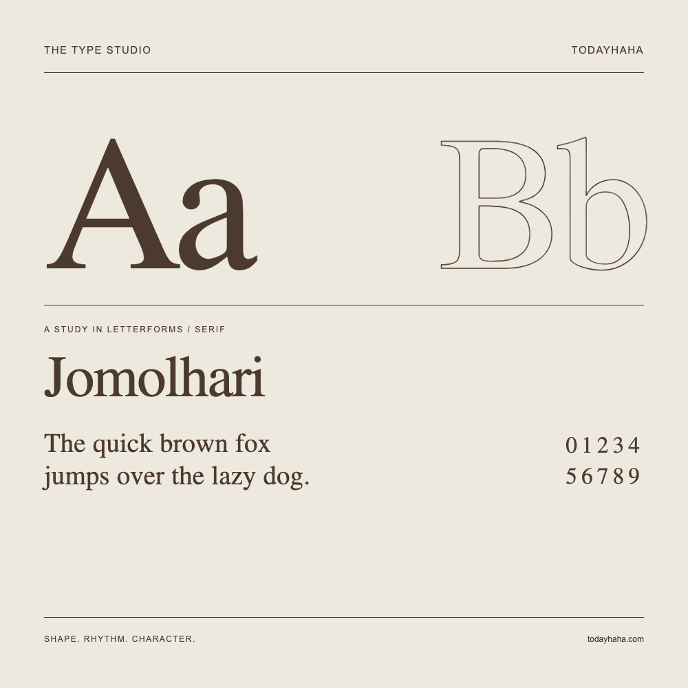 Jomolhari — Studio delle lettere con frase e numeri