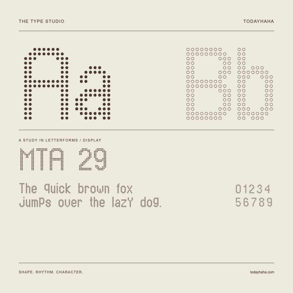 MTA 29 — Étude des lettres avec une phrase et des chiffres