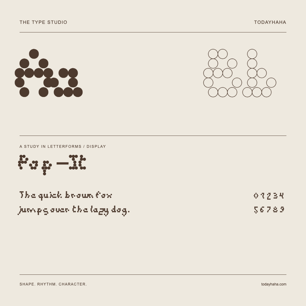 Pop-It — Estudio de letras con una frase y números
