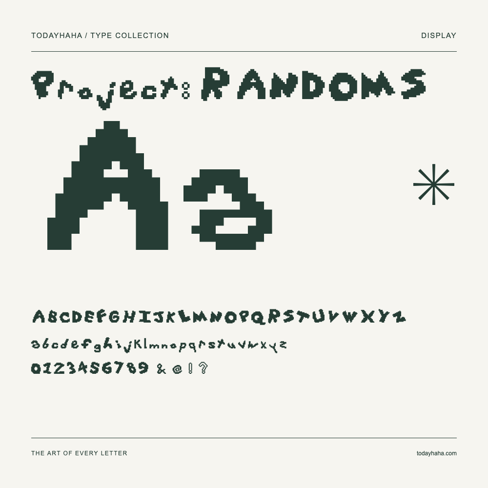Project: RANDOMS — Campione con lettere maiuscole, minuscole e numeri