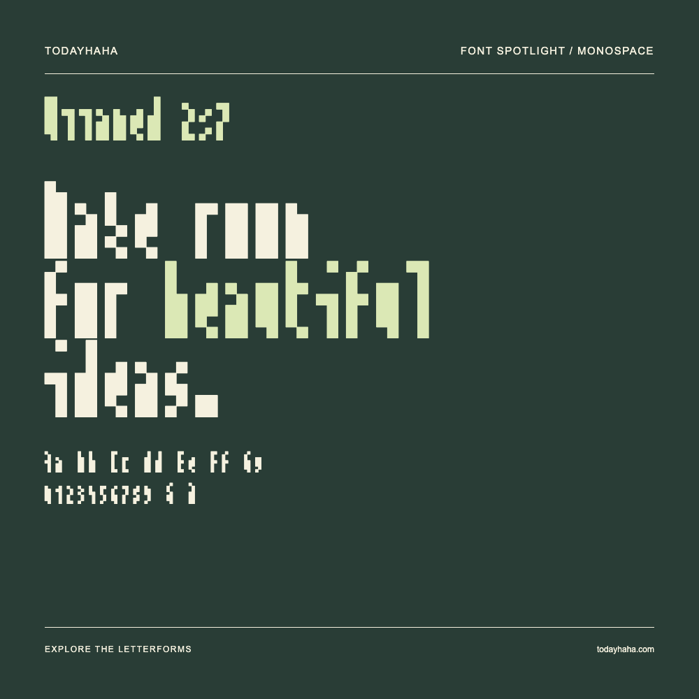 Unnamed 2x7 — Affiche typographique avec exemple de texte
