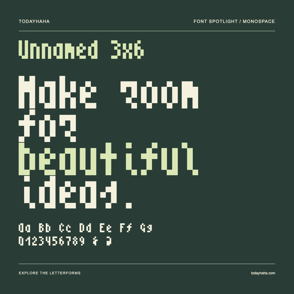 Unnamed 3x6 — Typography poster with sample text