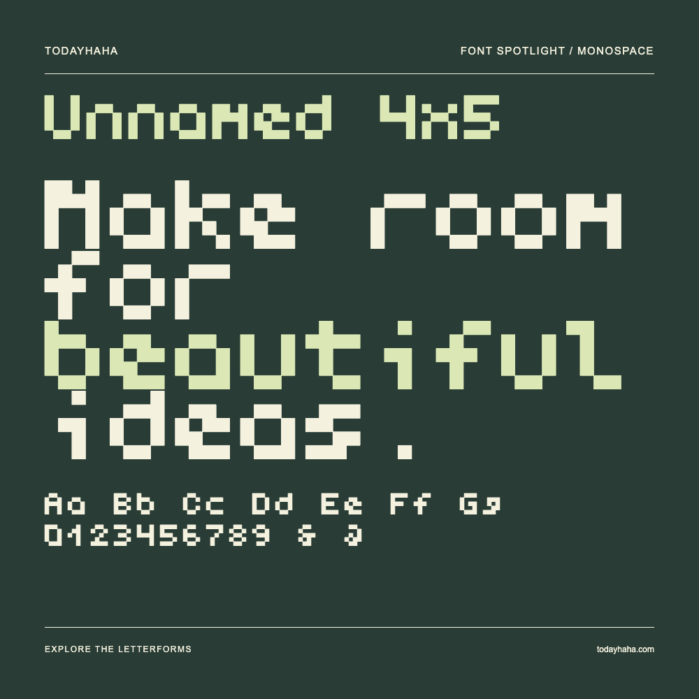 Unnamed 4x5 — Póster tipográfico con texto de muestra