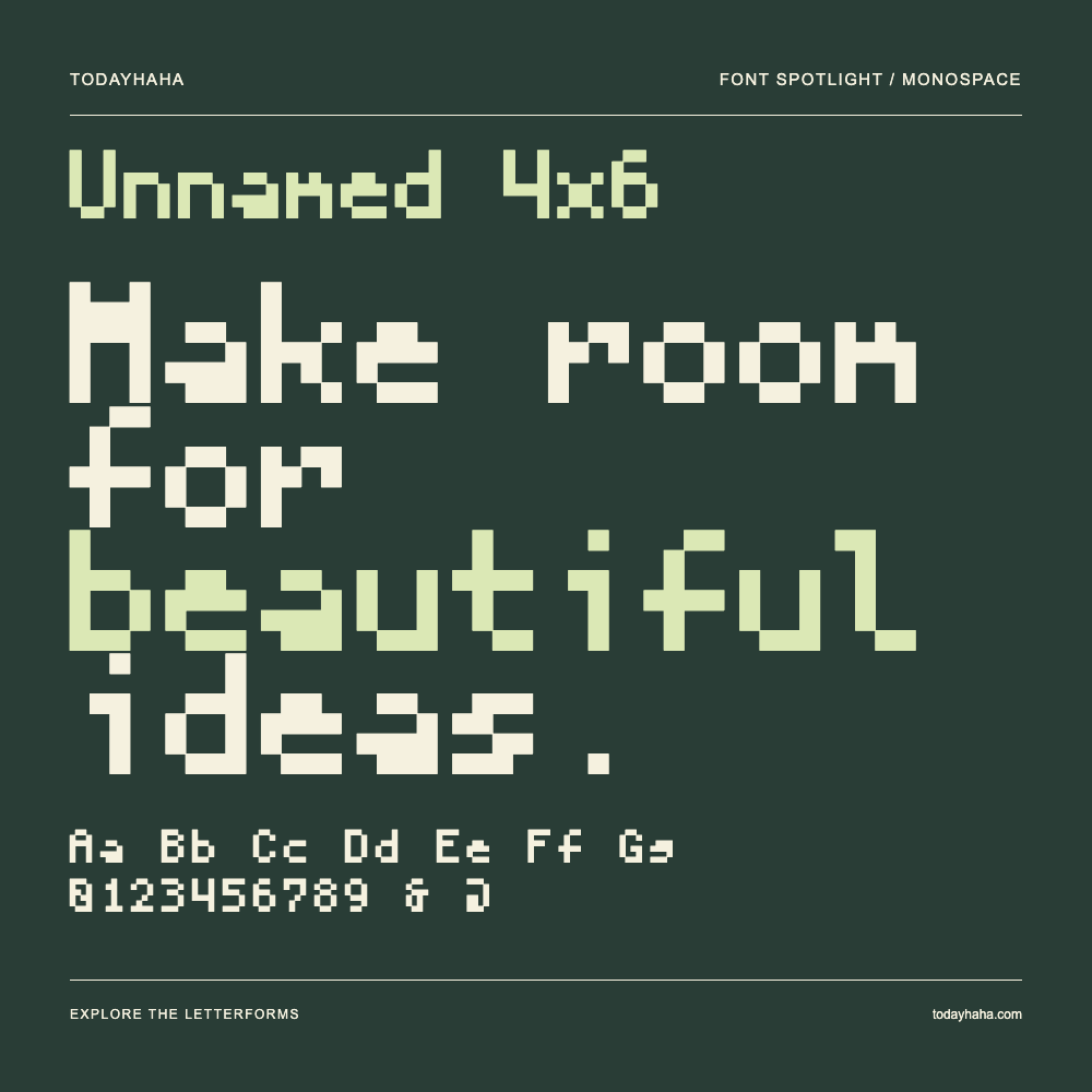 Unnamed 4x6 — Typografieposter mit Beispieltext