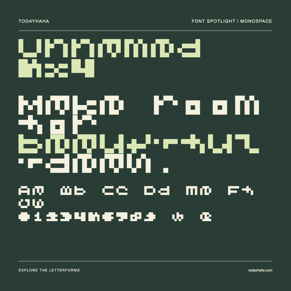 Unnamed 5x4 — Póster tipográfico con texto de muestra