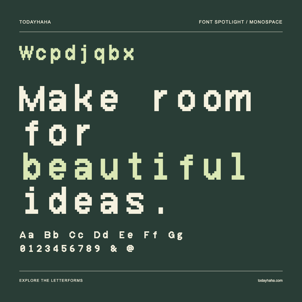 Wcpdjqbx — Typography poster with sample text